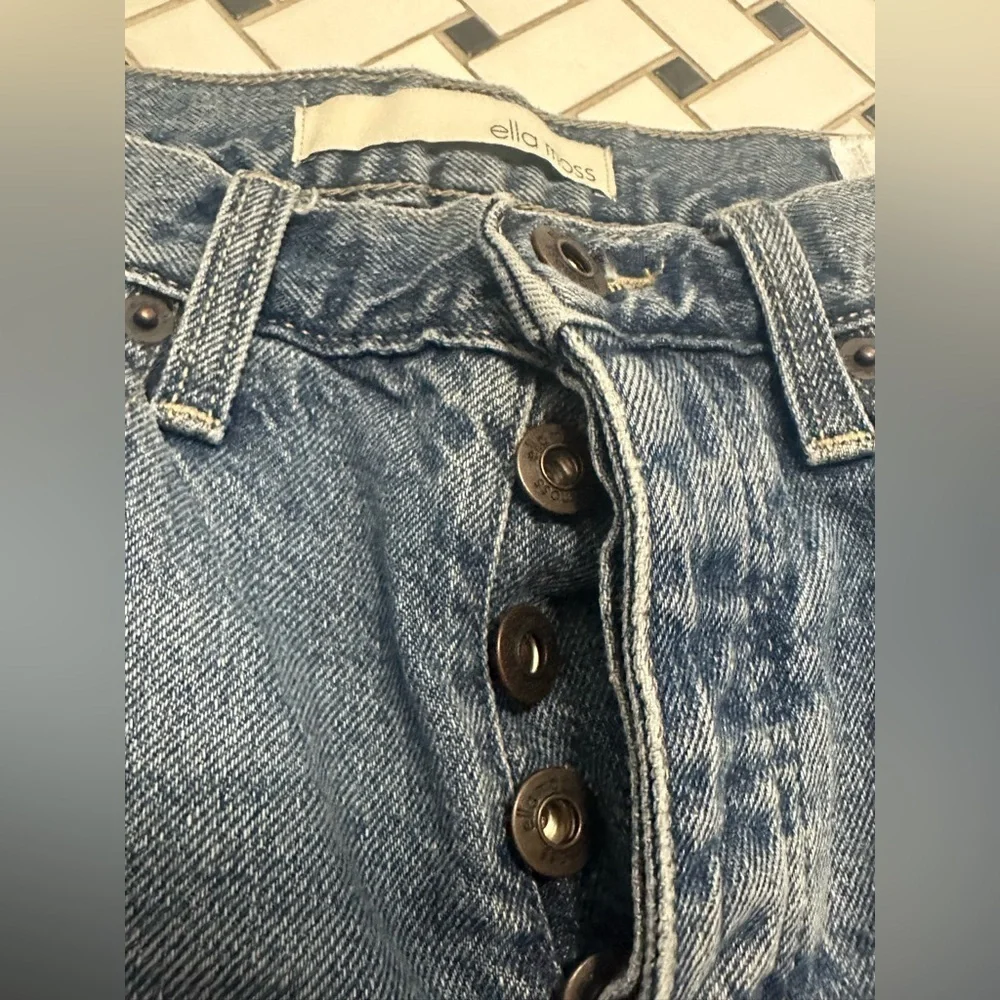 Ella Moss Classic Blue Straight Leg Jeans